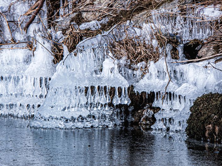 Eismärchen an der Eder